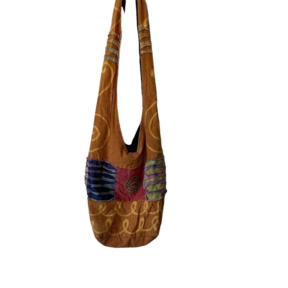 Himalaya handcraft Eclectic Colorful Gypsy Indie Boho hobo crossbody 100% cotton